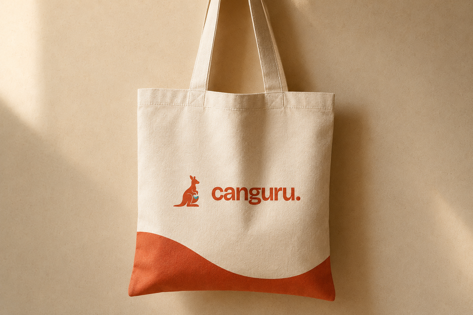 Ecobag em algodão cru